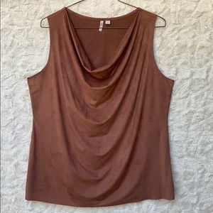 EUC Cato Rose Brown Soft Neckline Cami Sz 18/20W